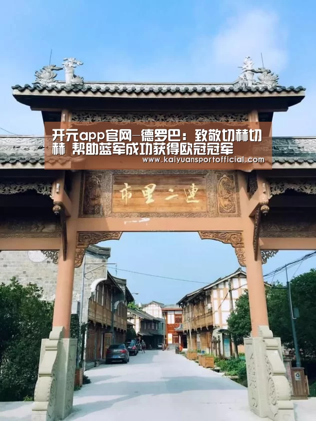 开元app官网-德罗巴:致敬切赫切赫 帮助蓝军成功获得欧冠冠军(图1) 开元appapp